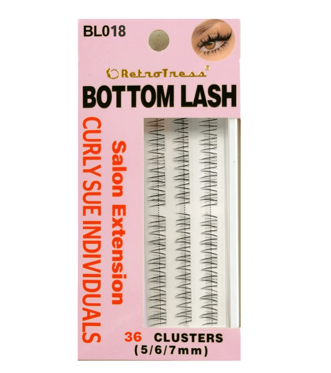RetroTress DIY Individual Clusters – Bottom Lash - Beauty Exchange Beauty Supply