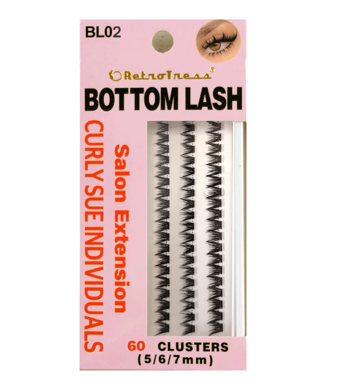 RetroTress DIY Individual Clusters – Bottom Lash - Beauty Exchange Beauty Supply