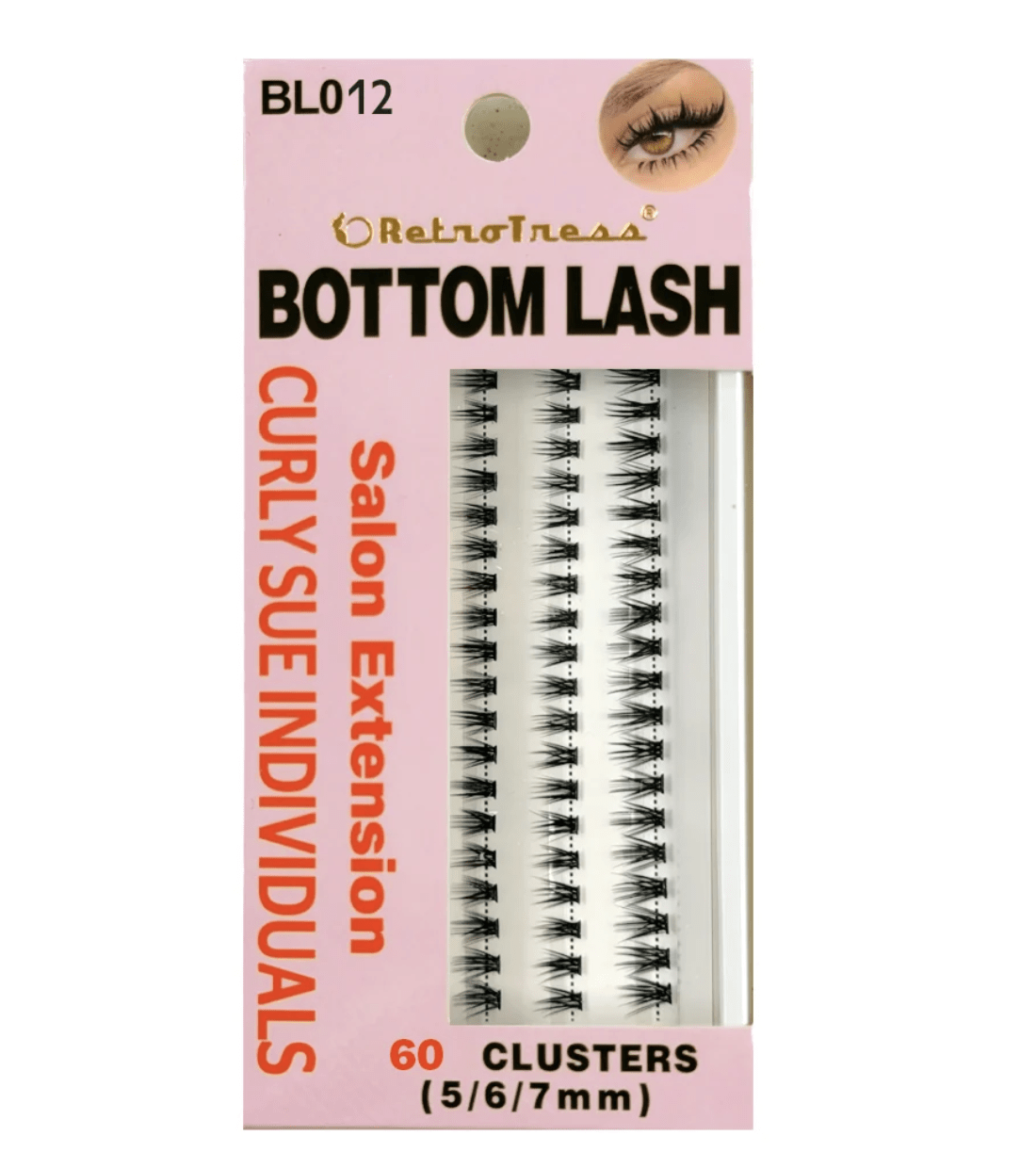 RetroTress DIY Individual Clusters – Bottom Lash - Beauty Exchange Beauty Supply