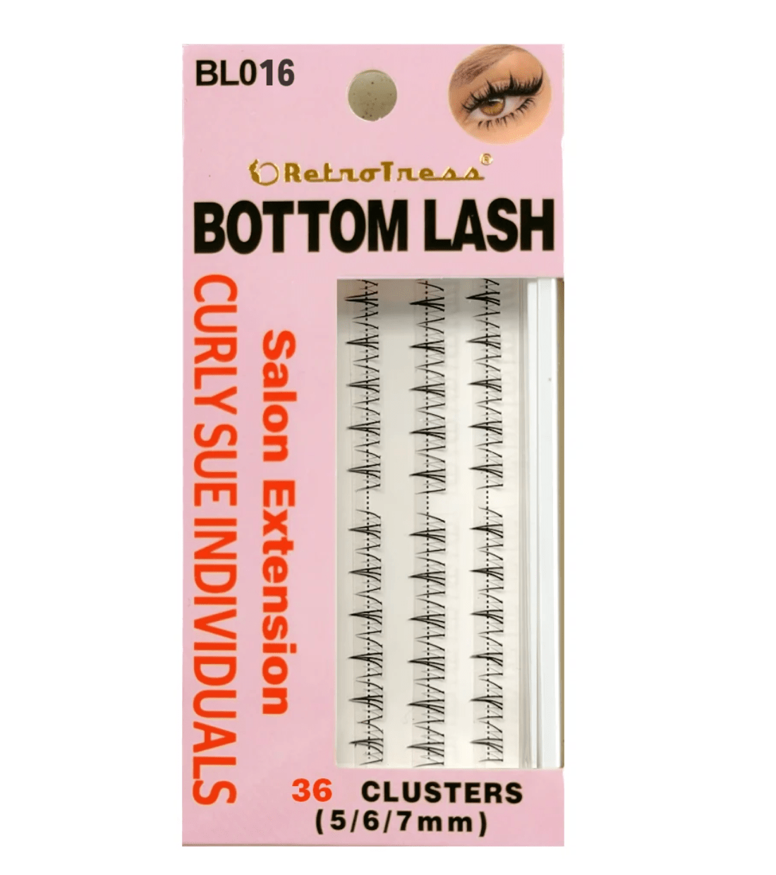 RetroTress DIY Individual Clusters – Bottom Lash - Beauty Exchange Beauty Supply