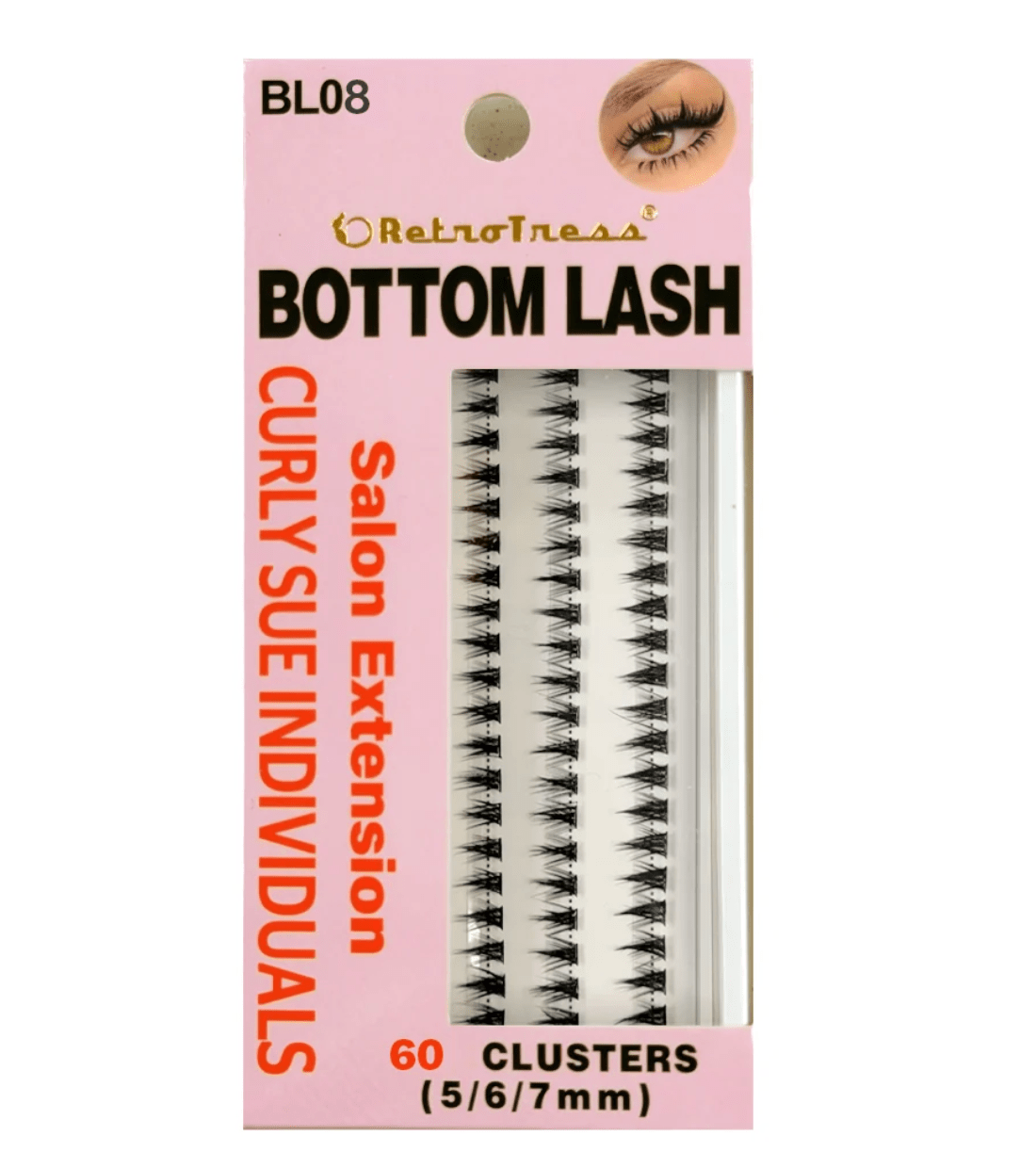 RetroTress DIY Individual Clusters – Bottom Lash - Beauty Exchange Beauty Supply