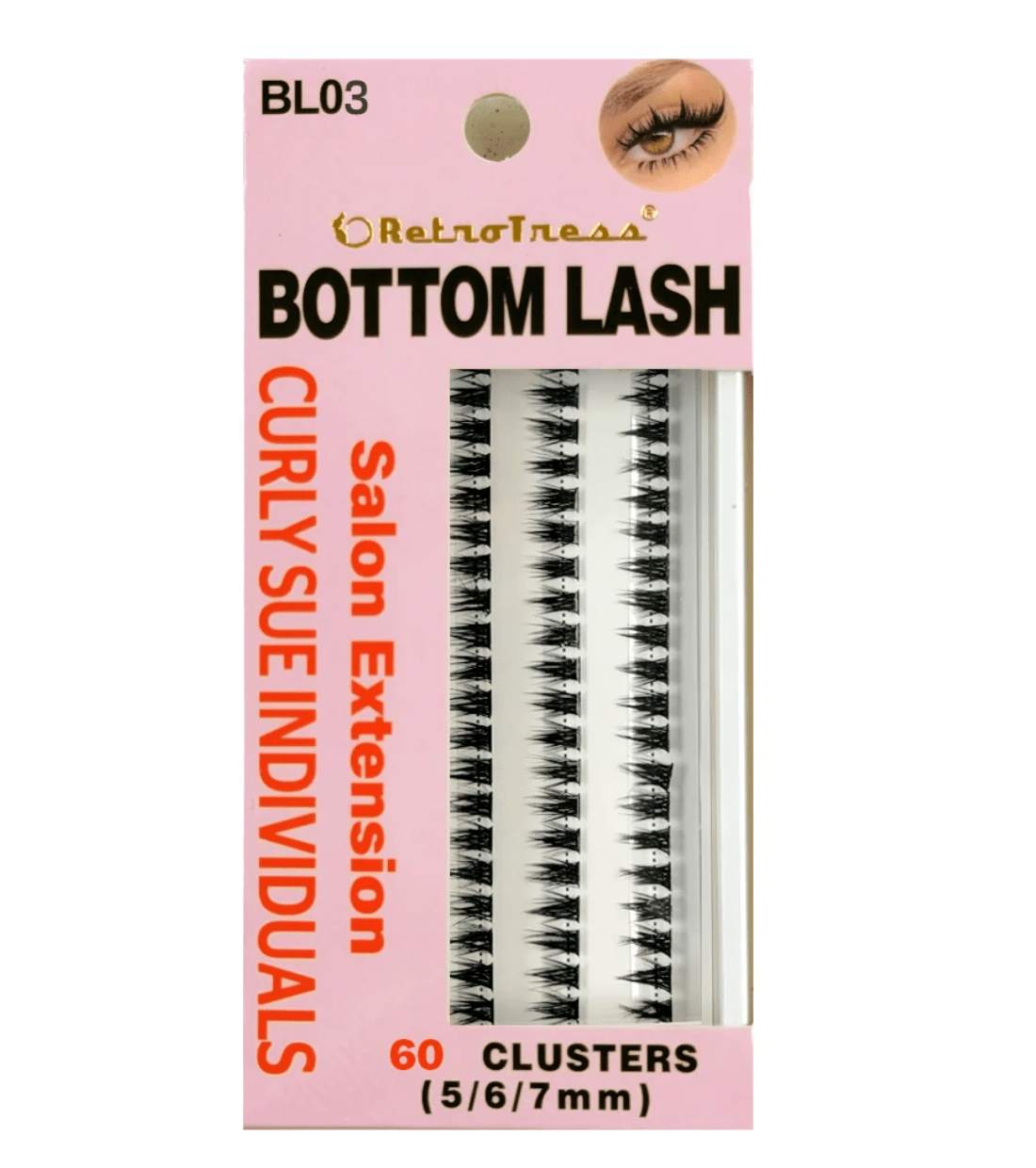 RetroTress DIY Individual Clusters – Bottom Lash - Beauty Exchange Beauty Supply