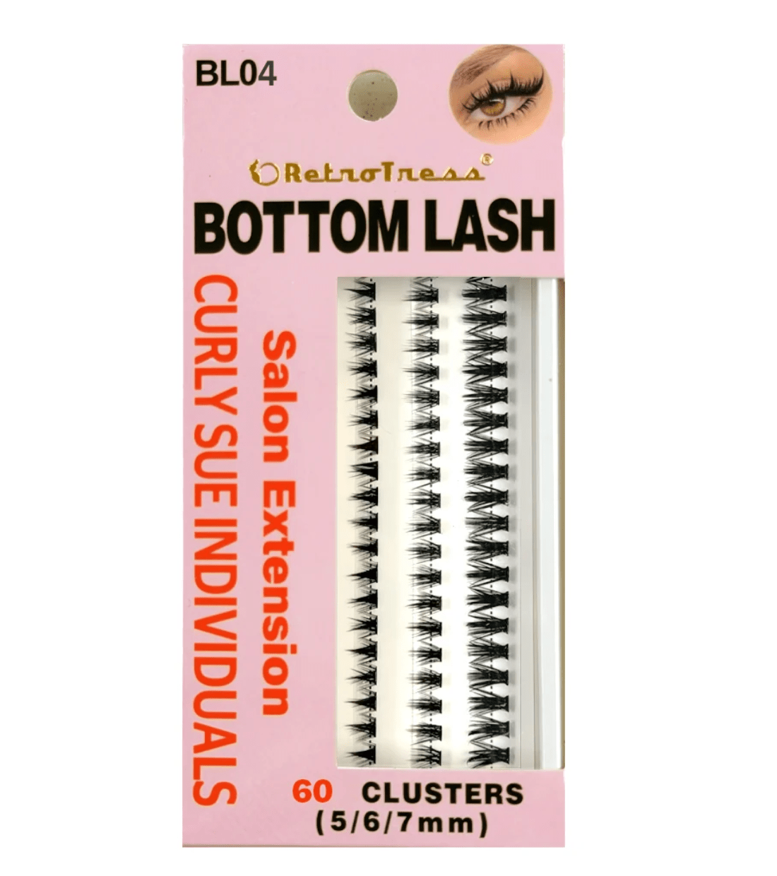 RetroTress DIY Individual Clusters – Bottom Lash - Beauty Exchange Beauty Supply