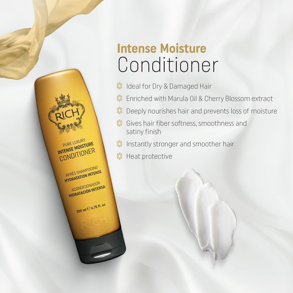 RICH Pure Luxury Intense Moisture Shampoo & Conditioner Set - Beauty Exchange Beauty Supply