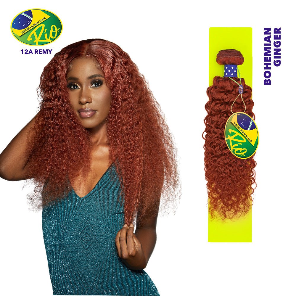 Rio 100% Virgin Human Hair Bohemian Bundles - Ginger - Beauty Exchange Beauty Supply