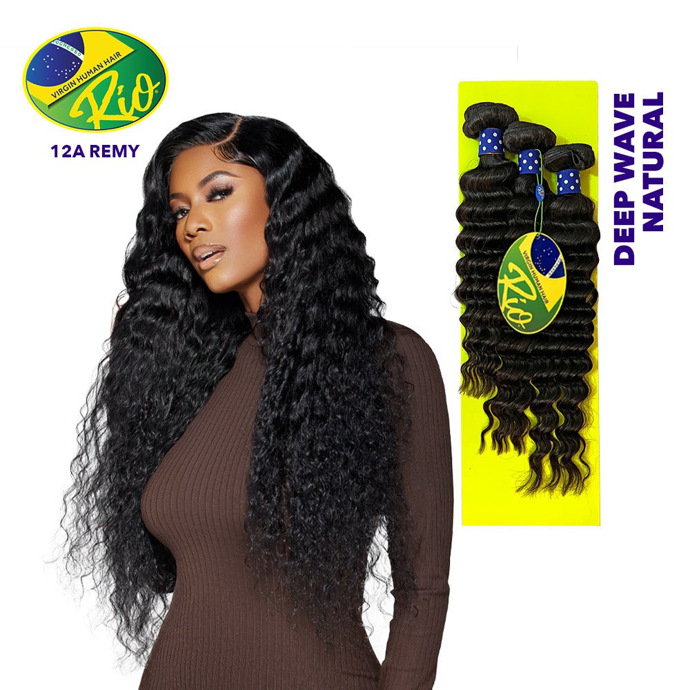 Rio 100% Virgin Human Hair Multipack - Deep Wave - Beauty Exchange Beauty Supply