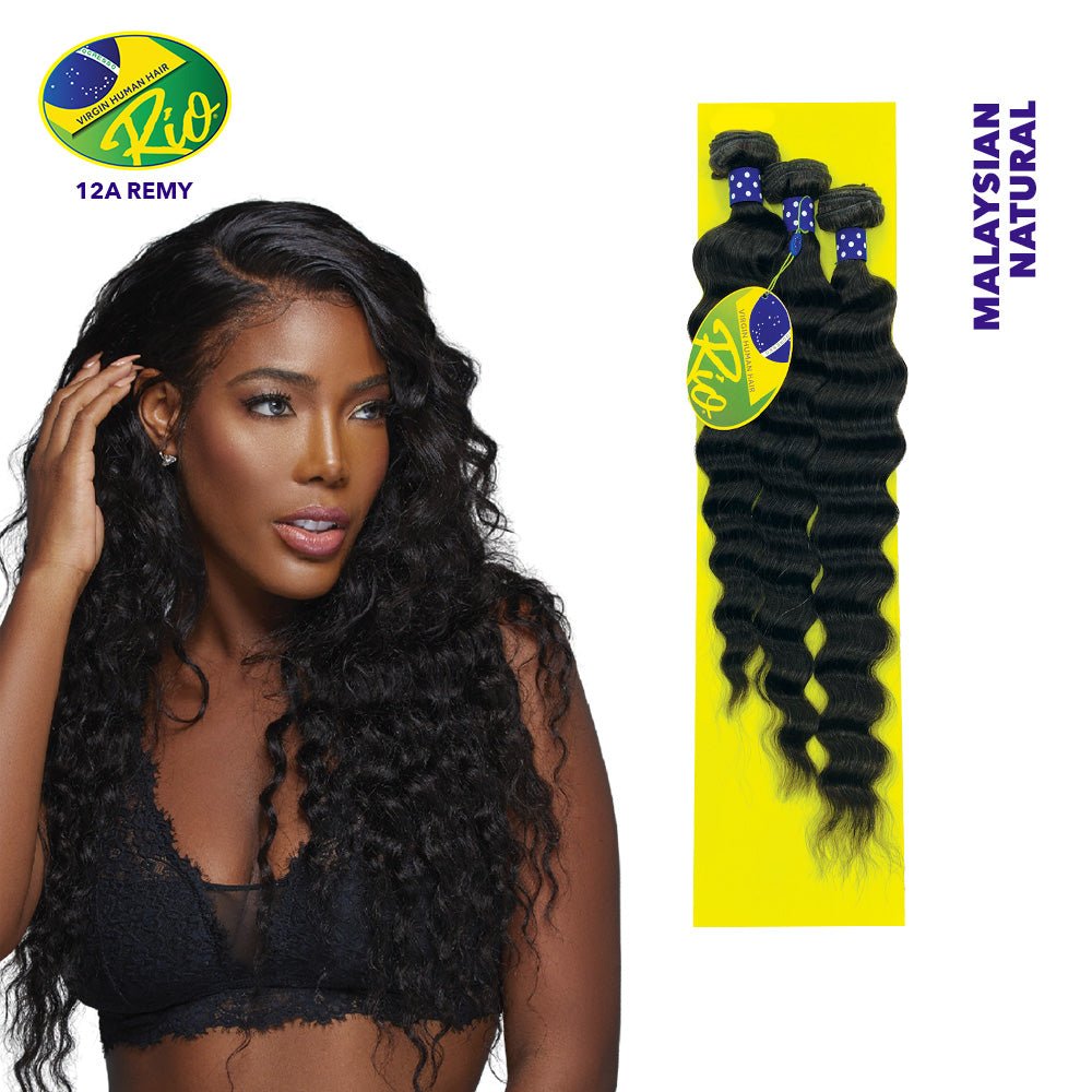 Rio 100% Virgin Human Hair Multipack - Malaysian Wave - Beauty Exchange Beauty Supply