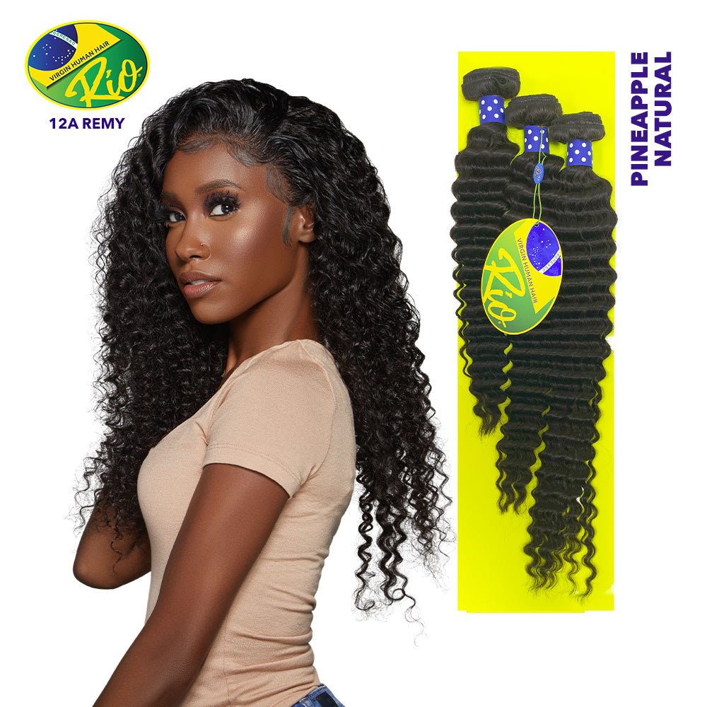 Rio 100% Virgin Human Hair Multipack - Pineapple Curl - Beauty Exchange Beauty Supply