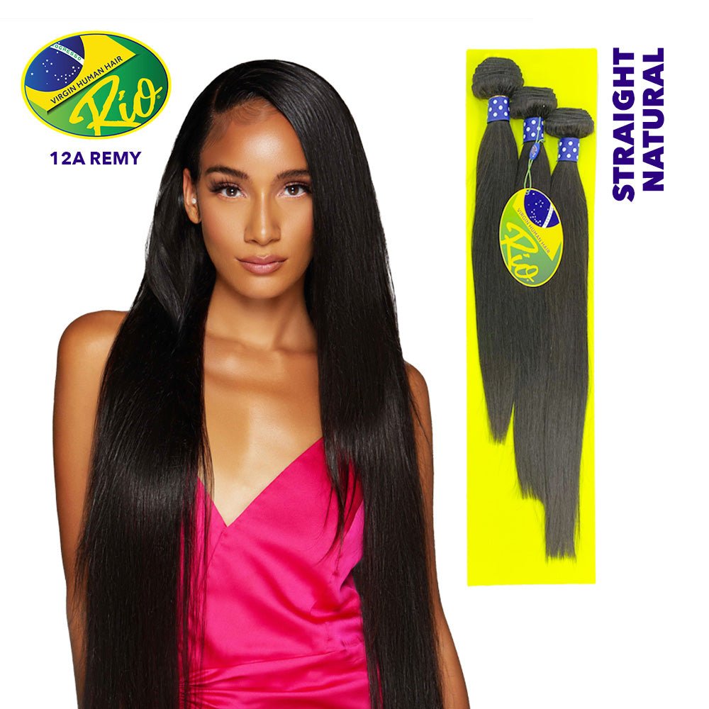 Rio 100% Virgin Human Hair Multipack - Straight - Beauty Exchange Beauty Supply
