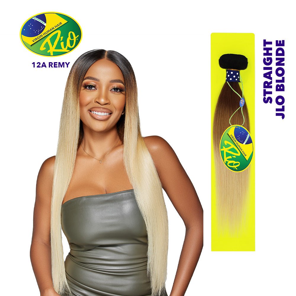 Hair Rio Powder Rio Virgin Hair Single Bundle - JLO Blonde Straight