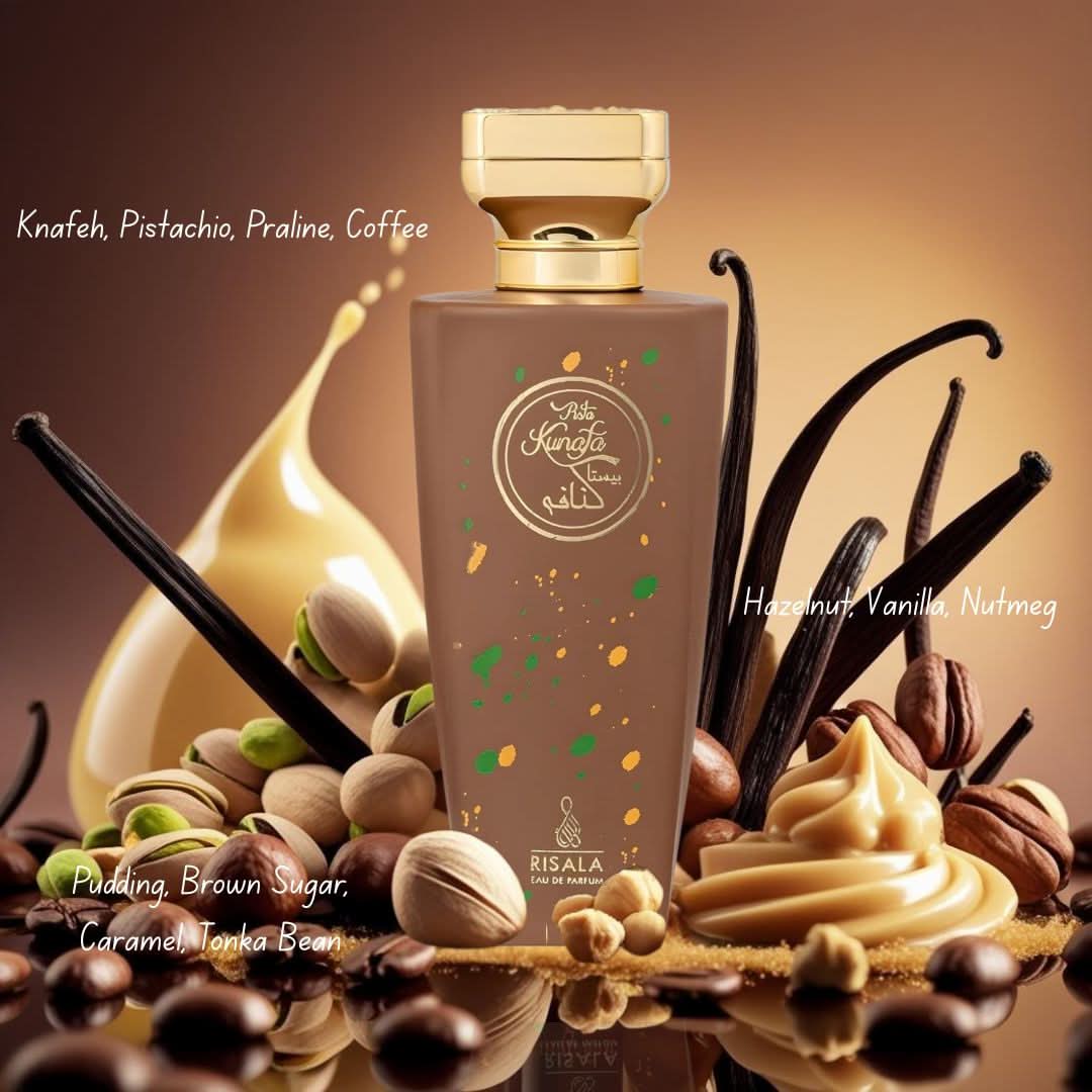 Risala Pista Kunafa Eau De Parfum Spray – 3.4oz - Beauty Exchange Beauty Supply