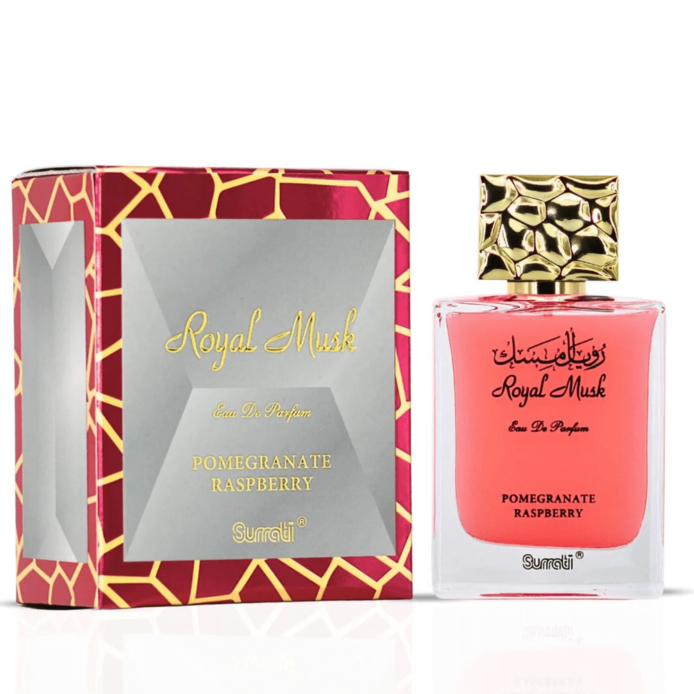 Royal Musk Pomegranate Raspberry EDP by Surrati – 3.4 oz - Beauty Exchange Beauty Supply