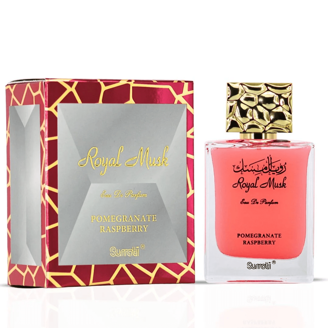 Royal Musk Pomegranate Raspberry EDP by Surrati – 3.4 oz - Beauty Exchange Beauty Supply