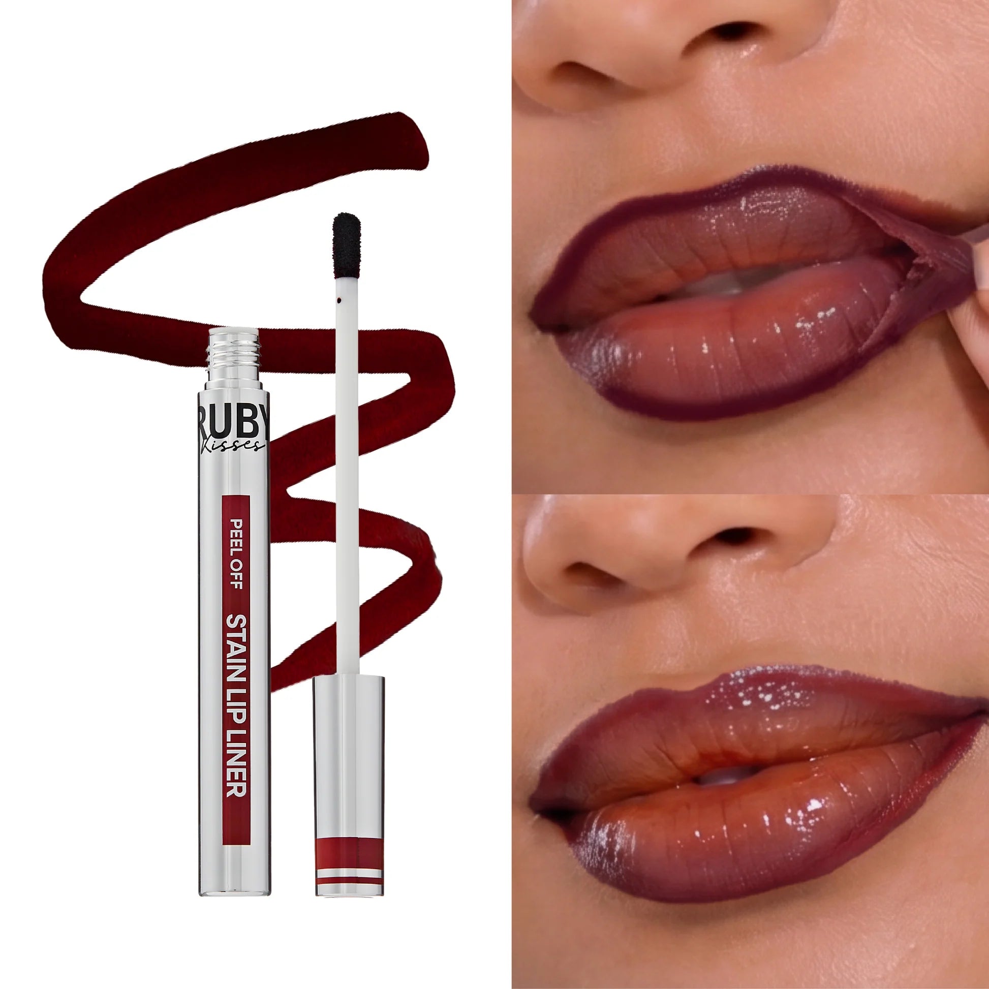 Ruby Kisses Peel Off Stain Lip Liner – 1.5ml