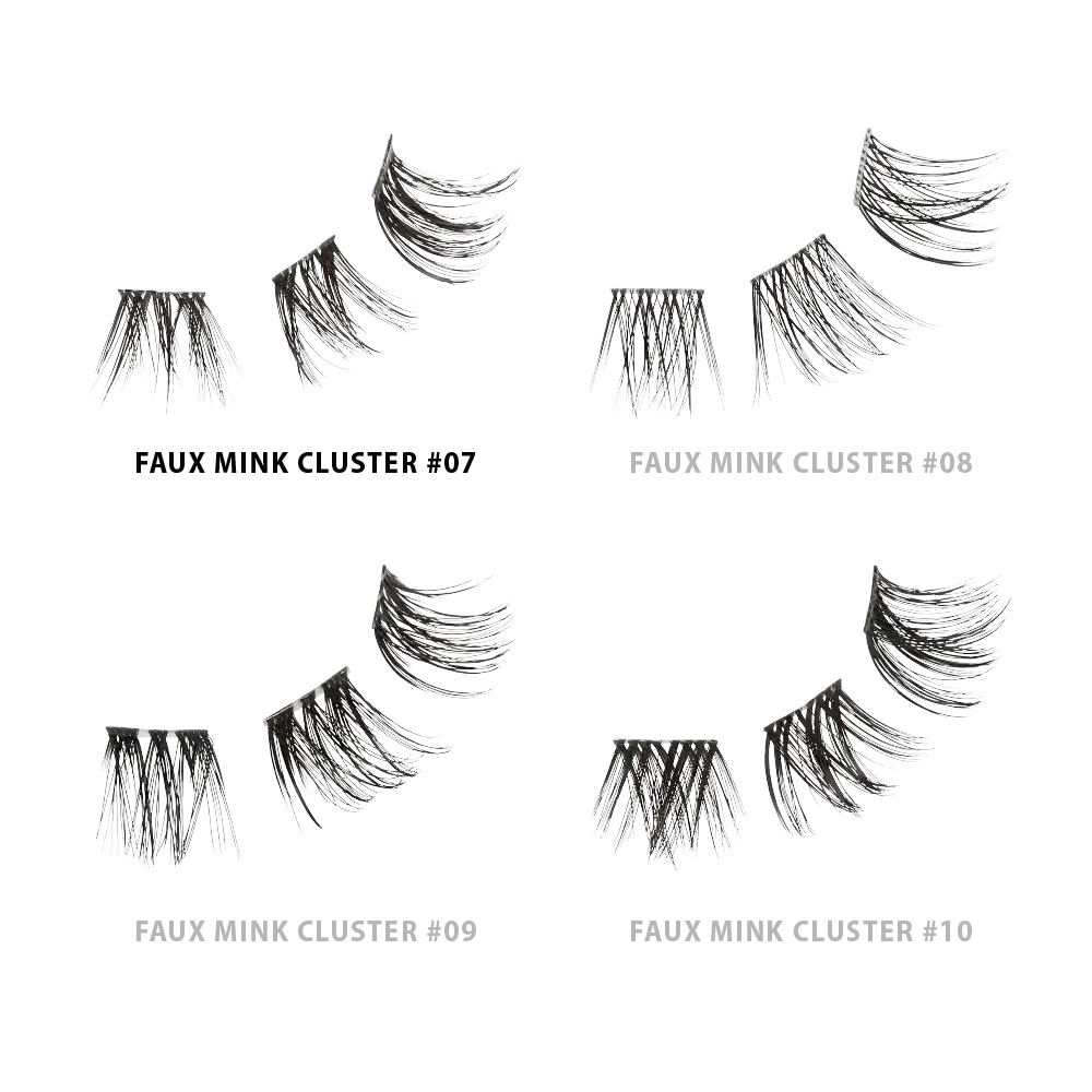 VLuxe by iEnvy Extended Faux Mink Cluster Lashes