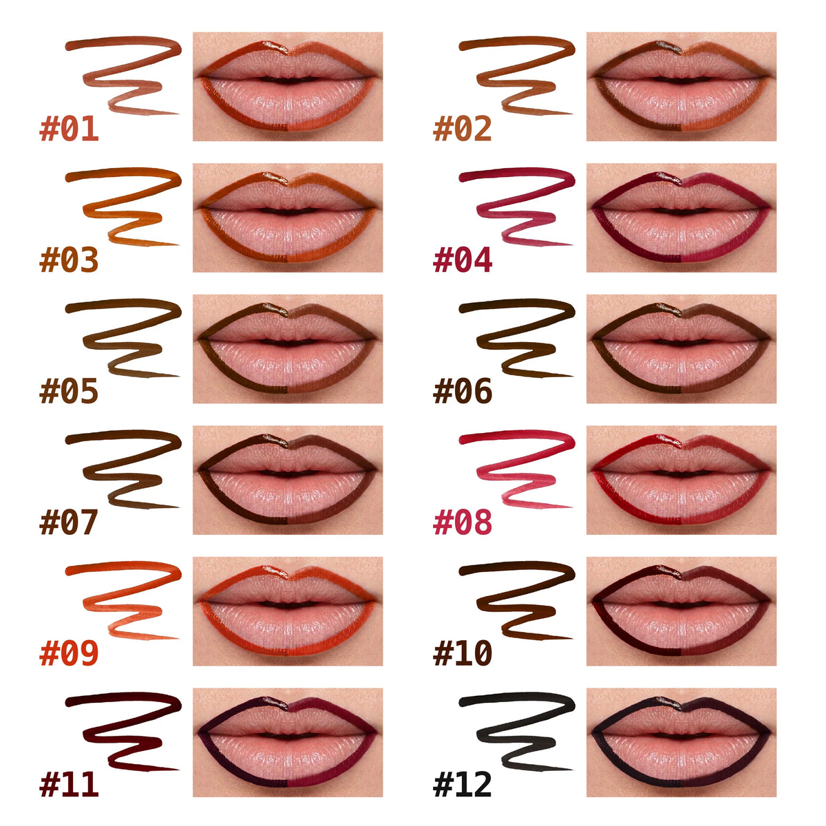 Ruby Kisses Peel Off Stain Lip Liner – 1.5ml