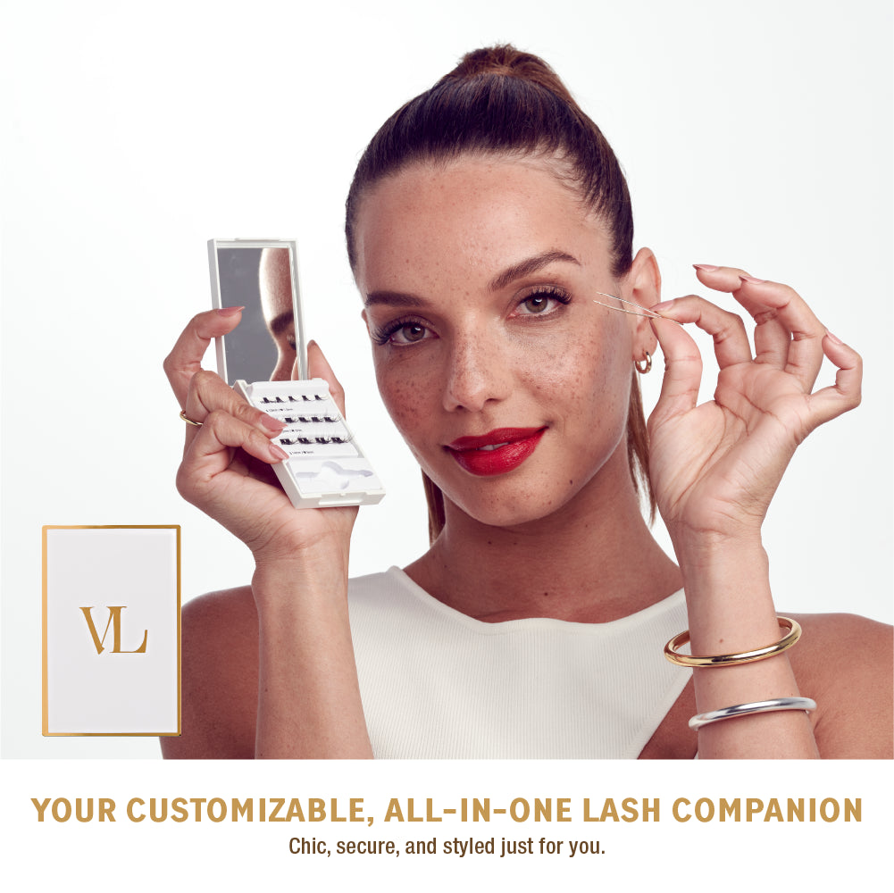 VLuxe Mini Lash Palette – Refillable Travel Kit
