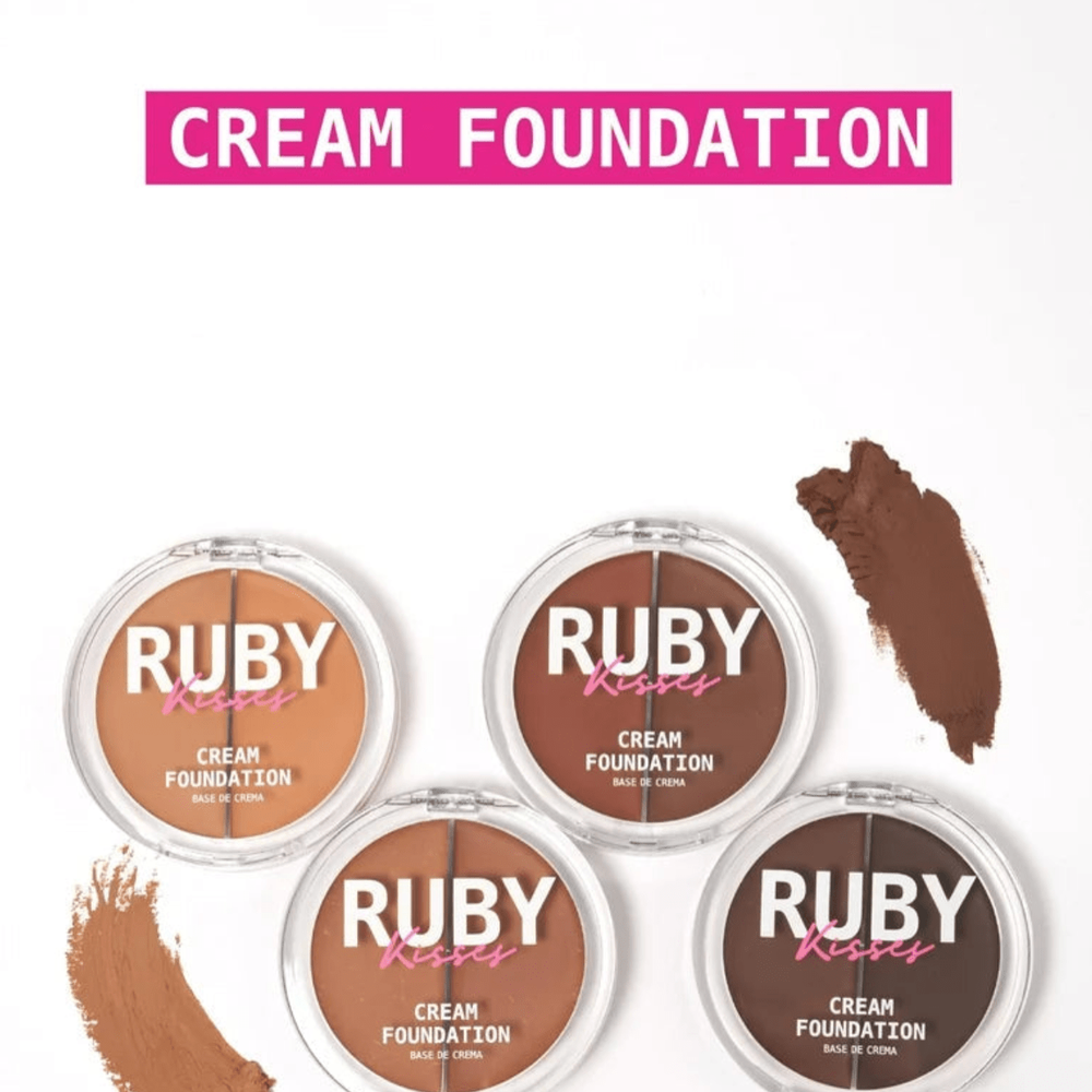 Ruby Kisses 3D Face Creator – Duo Cream Foundation & Concealer - Beauty Exchange Beauty Supply