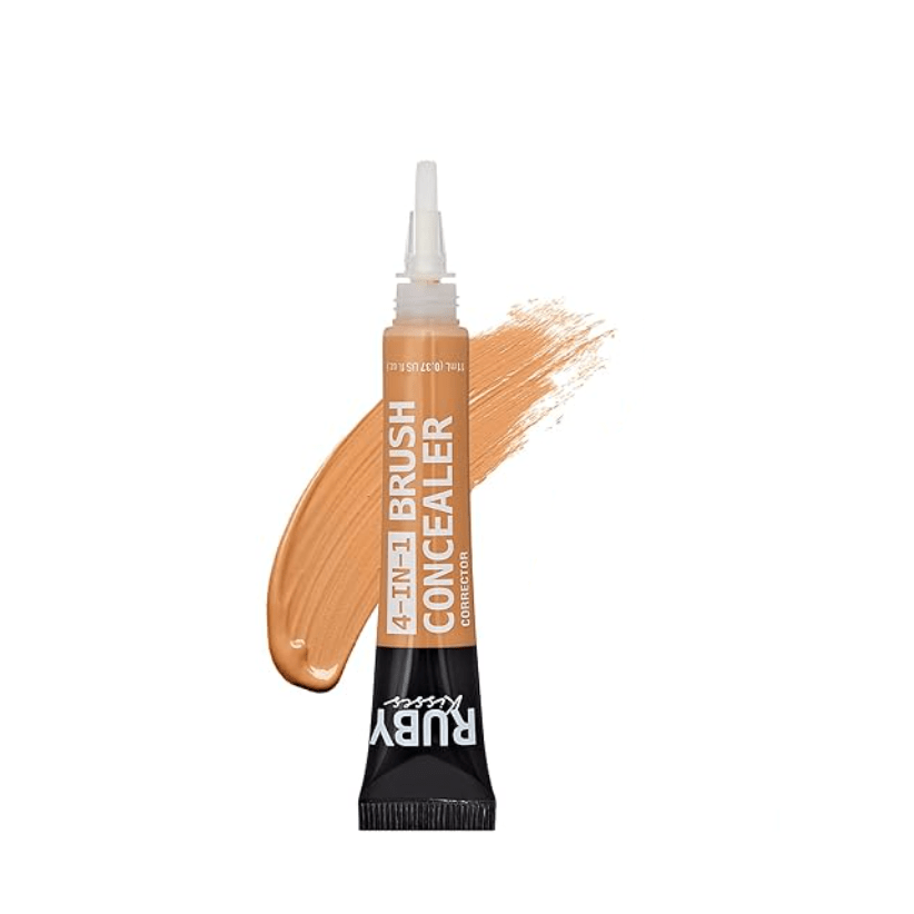 Ruby Kisses Brush Concealer – Smooth Full Coverage - Beauty Exchange Beauty Supply