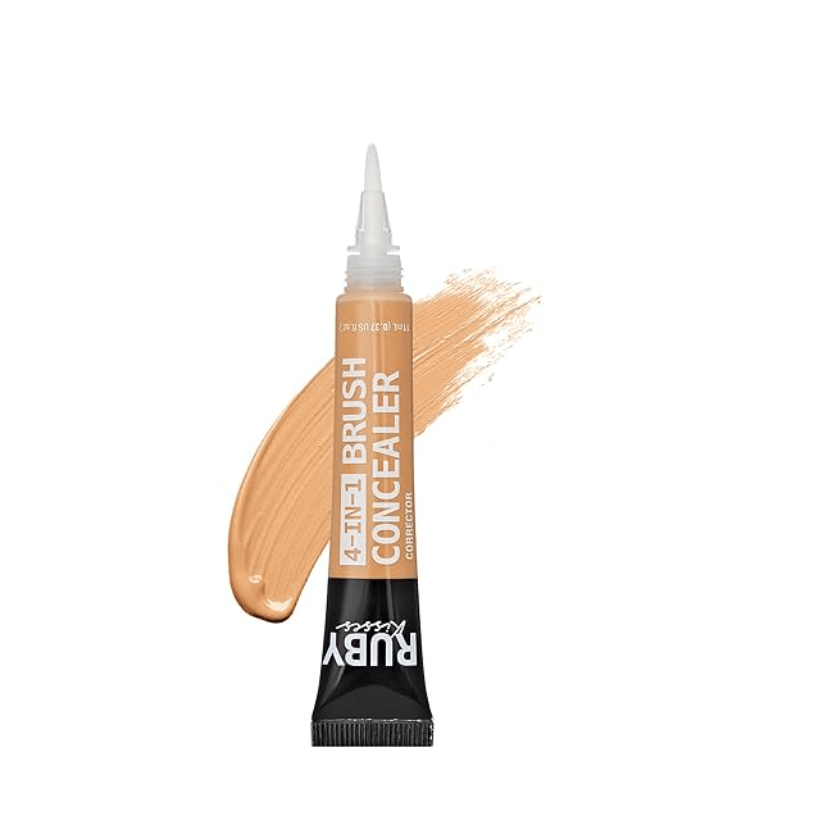 Ruby Kisses Brush Concealer – Smooth Full Coverage - Beauty Exchange Beauty Supply