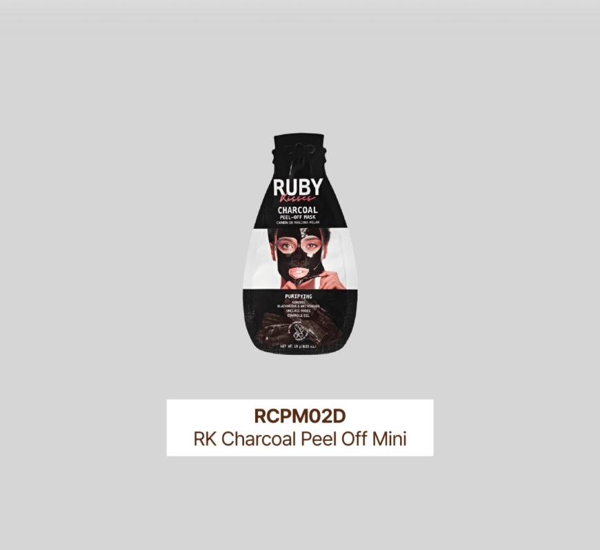 Ruby Kisses Charcoal Peel - Off Mask - Beauty Exchange Beauty Supply