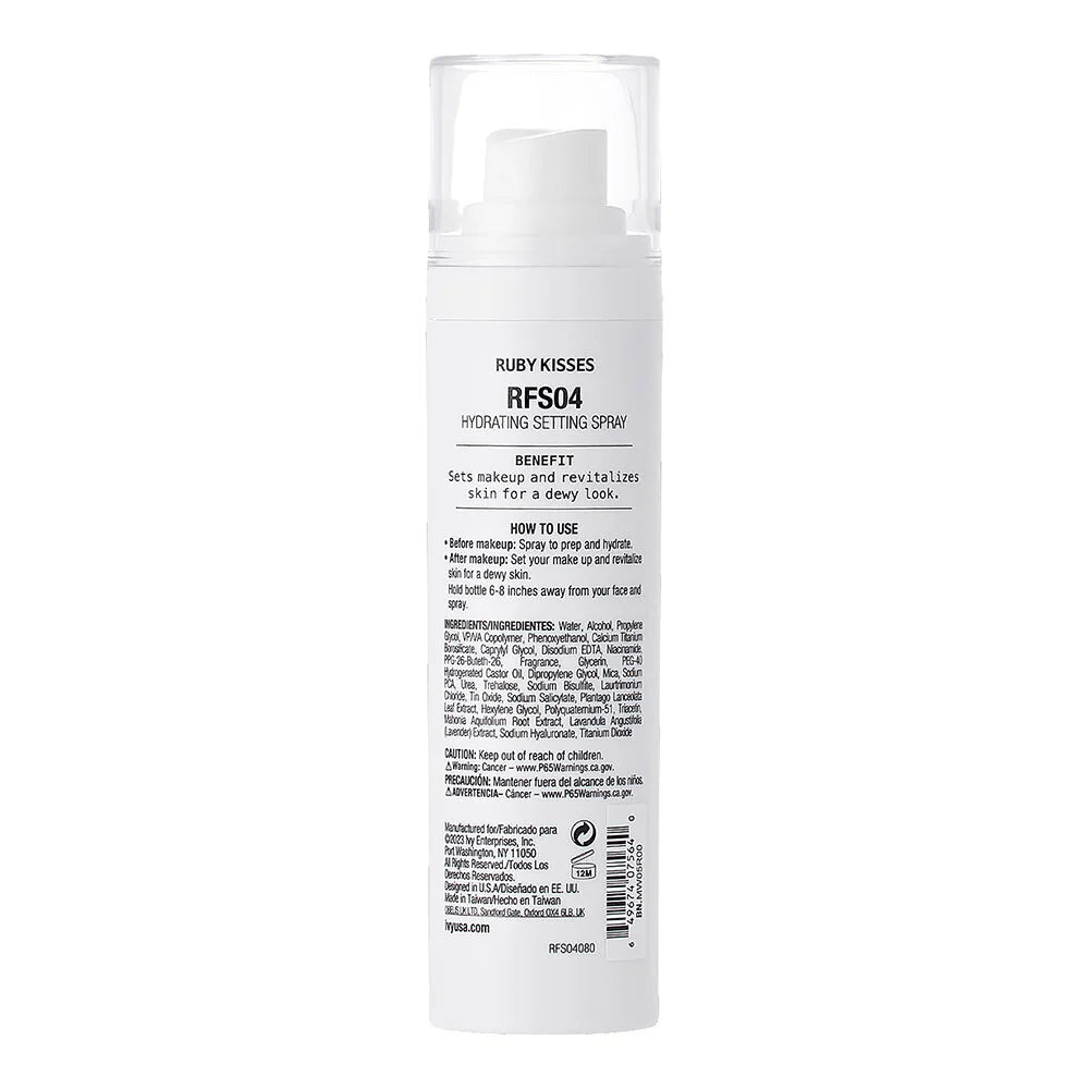 Ruby Kisses Dewy Setting Spray – 1.72oz - Beauty Exchange Beauty Supply