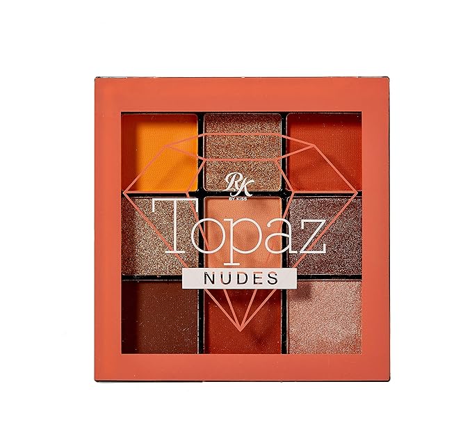 Ruby Kisses Eyeshadow Palette – 9 Richly Pigmented Colors - Beauty Exchange Beauty Supply