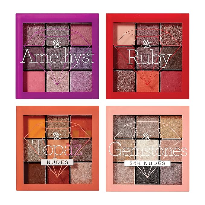 Ruby Kisses Eyeshadow Palette – 9 Richly Pigmented Colors - Beauty Exchange Beauty Supply