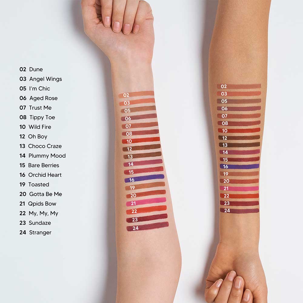 Ruby Kisses Forever Matte Liquid Lipstick – Vivid, Trendy Colors | Long - Lasting Matte Finish | 17 Shades - Beauty Exchange Beauty Supply