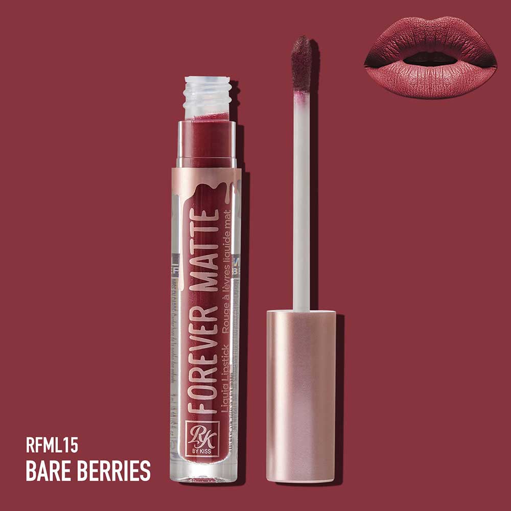 Ruby Kisses Forever Matte Liquid Lipstick – Vivid, Trendy Colors | Long - Lasting Matte Finish | 17 Shades - Beauty Exchange Beauty Supply