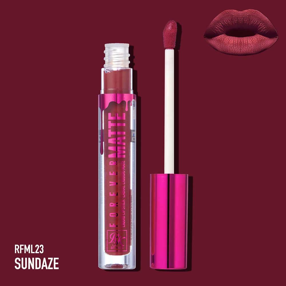 Ruby Kisses Forever Matte Liquid Lipstick – Vivid, Trendy Colors | Long - Lasting Matte Finish | 17 Shades - Beauty Exchange Beauty Supply