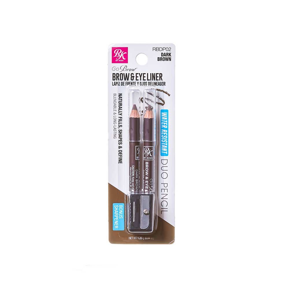 Ruby Kisses Go Brow Duo Pencil – Dual - Ended - Beauty Exchange Beauty Supply