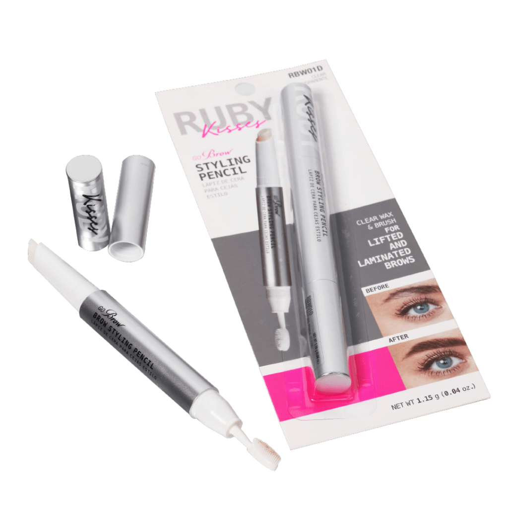 Ruby Kisses Go Brow Wax Pencil – Clear Wax - Beauty Exchange Beauty Supply