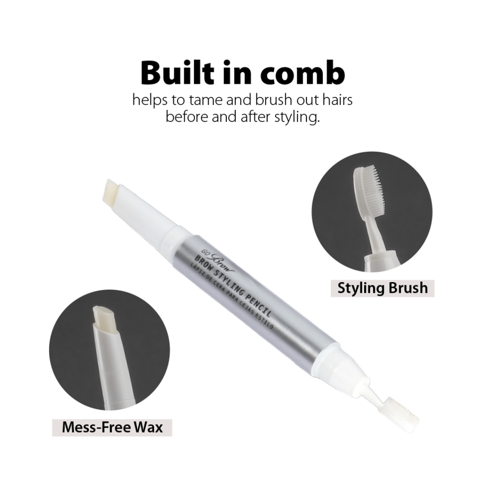 Ruby Kisses Go Brow Wax Pencil – Clear Wax - Beauty Exchange Beauty Supply