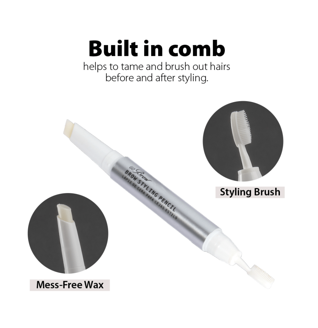 Ruby Kisses Go Brow Wax Pencil – Clear Wax - Beauty Exchange Beauty Supply