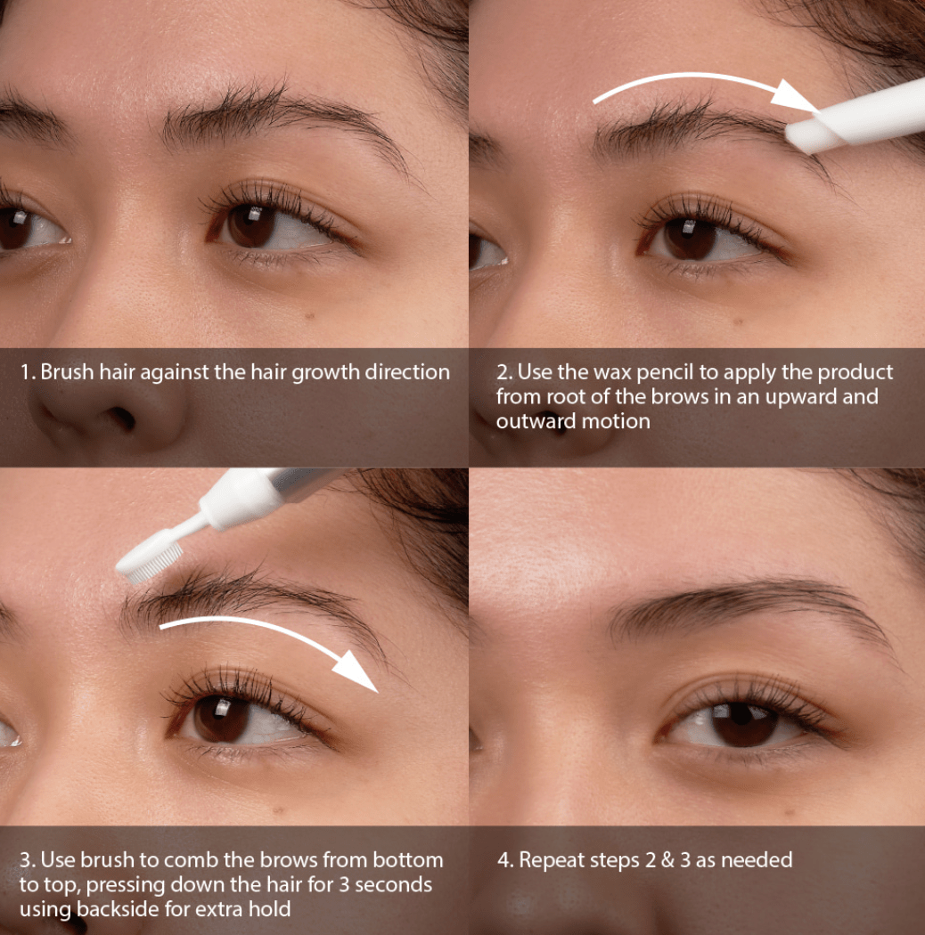 Ruby Kisses Go Brow Wax Pencil – Clear Wax - Beauty Exchange Beauty Supply