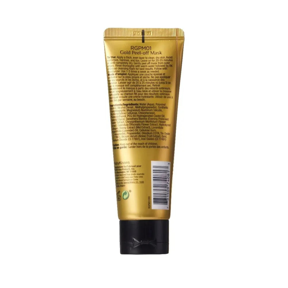 Ruby Kisses Gold Peel - Off Mask – 2.65 oz - Beauty Exchange Beauty Supply