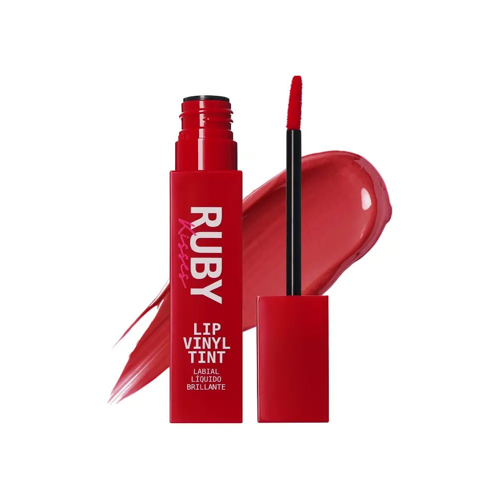 Ruby Kisses Lip Vinyl Tint Liquid Lipstick – Transfer - Proof, Bold Color | 10 High - Impact Shades - Beauty Exchange Beauty Supply