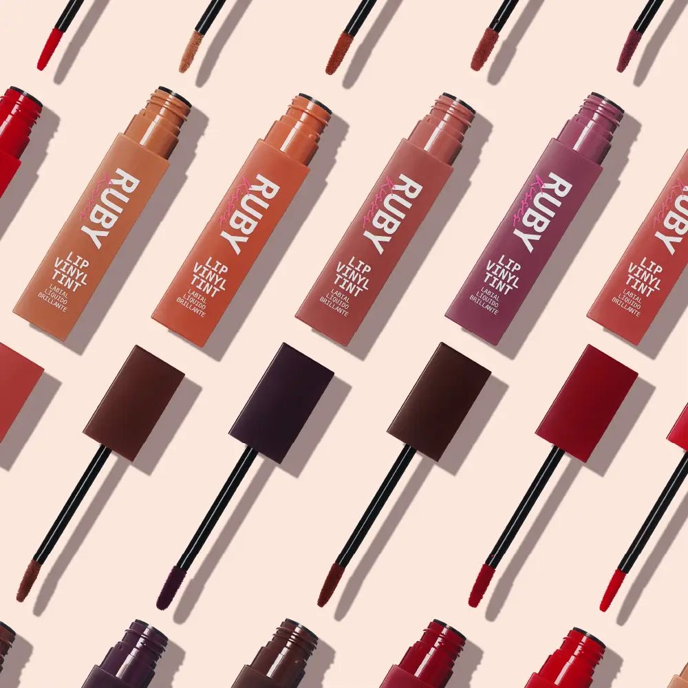 Ruby Kisses Lip Vinyl Tint Liquid Lipstick – Transfer - Proof, Bold Color | 10 High - Impact Shades - Beauty Exchange Beauty Supply