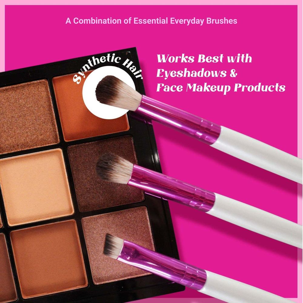 Ruby Kisses Makeup Brush Kit – Face, Eye & Complexion Sets | 01, 02, 03 Variants - Beauty Exchange Beauty Supply