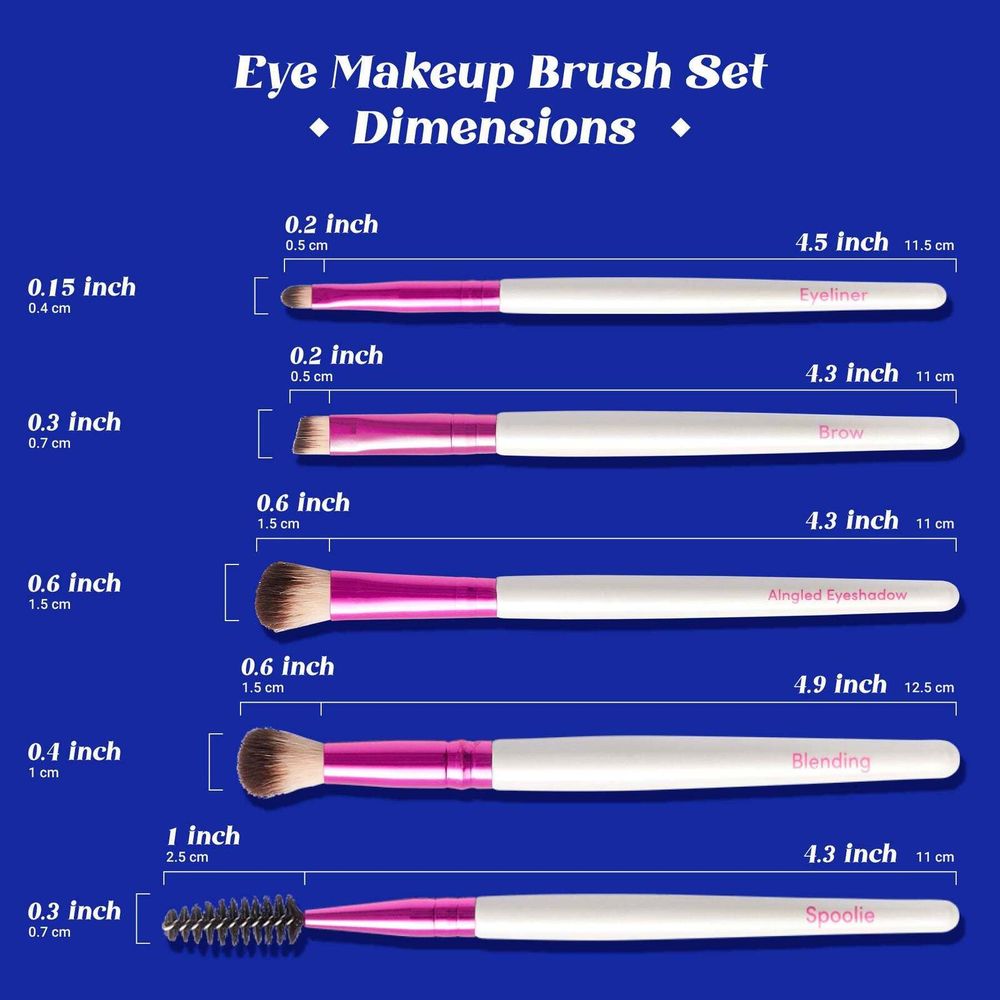 Ruby Kisses Makeup Brush Kit – Face, Eye & Complexion Sets | 01, 02, 03 Variants - Beauty Exchange Beauty Supply