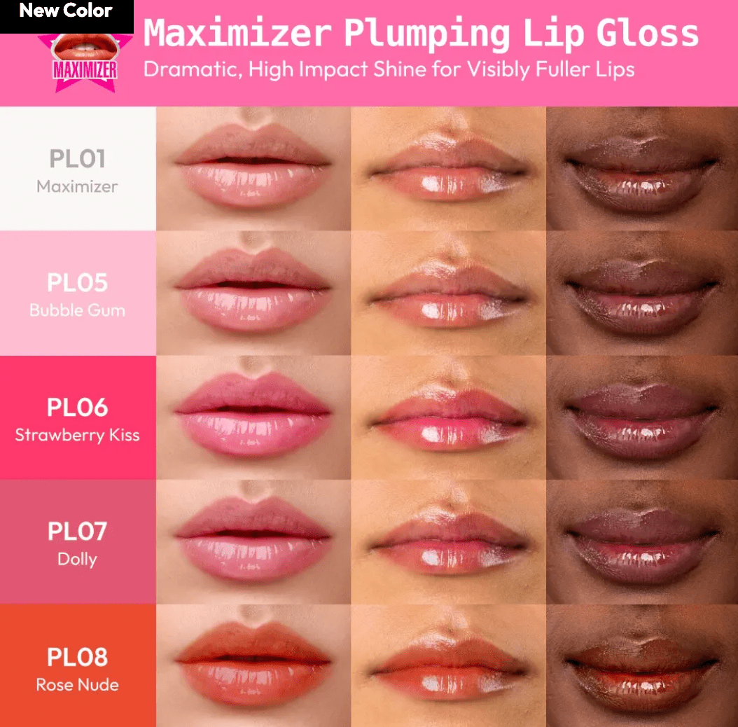 Ruby Kisses Plumping Lip Gloss – 11 Shades - Beauty Exchange Beauty Supply