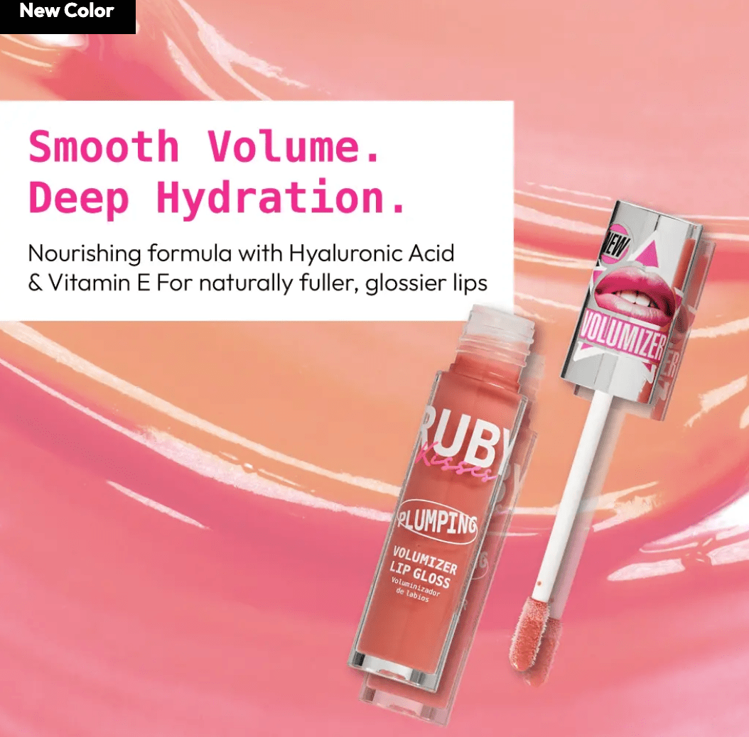 Ruby Kisses Plumping Lip Gloss – 11 Shades - Beauty Exchange Beauty Supply