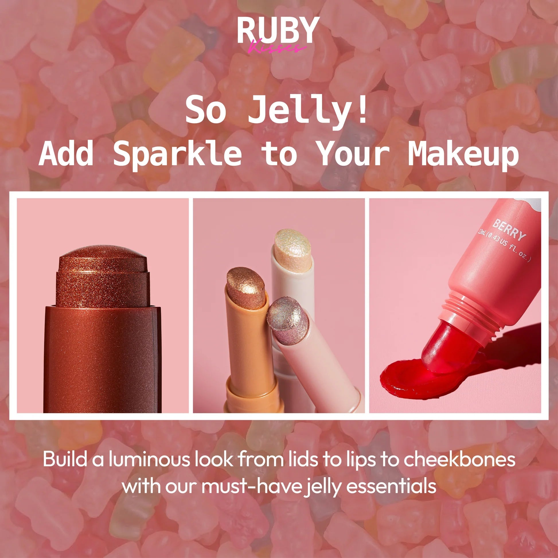 Ruby Kisses So Jelly Highlighter Stick – 8.5g - Beauty Exchange Beauty Supply