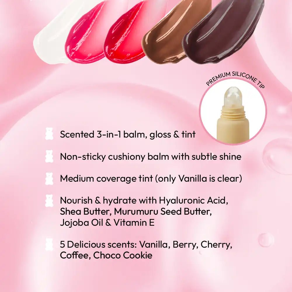 Ruby Kisses So Jelly Tinted Lip Balm – Scented, Hydrating Lip Treatment | 5 Flavors - Beauty Exchange Beauty Supply