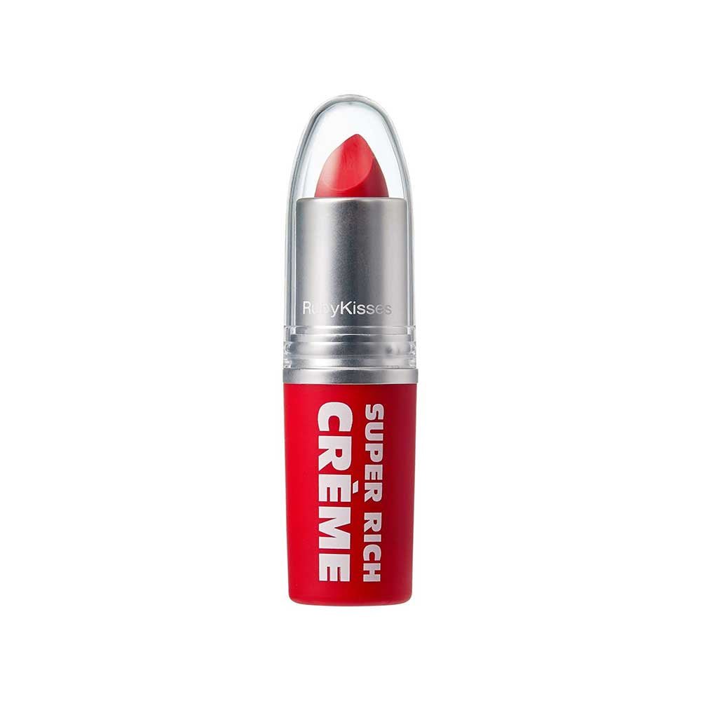 Ruby Kisses Super Rich Crème Lipstick – Bold, Creamy Color | 12 Stunning Shades - Beauty Exchange Beauty Supply
