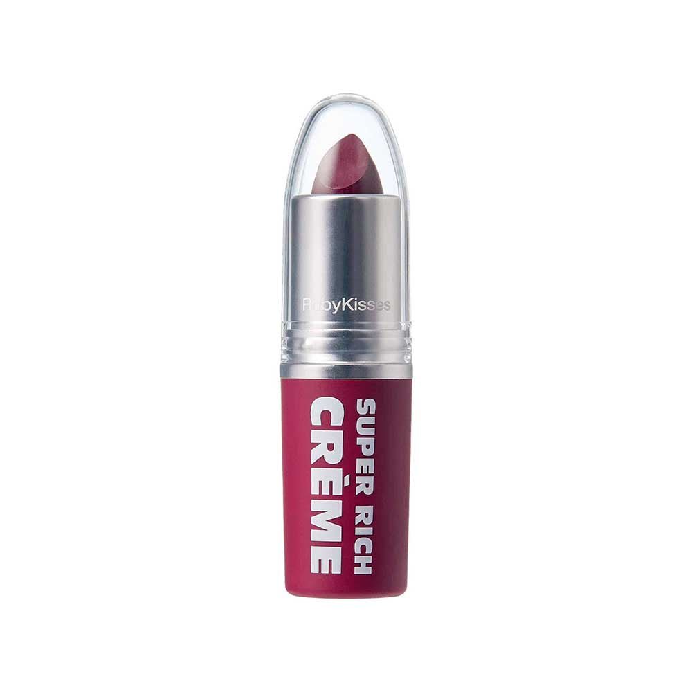Ruby Kisses Super Rich Crème Lipstick – Creamy, Bold, and Rich Color | 12 Metallic & Statement Shades - Beauty Exchange Beauty Supply