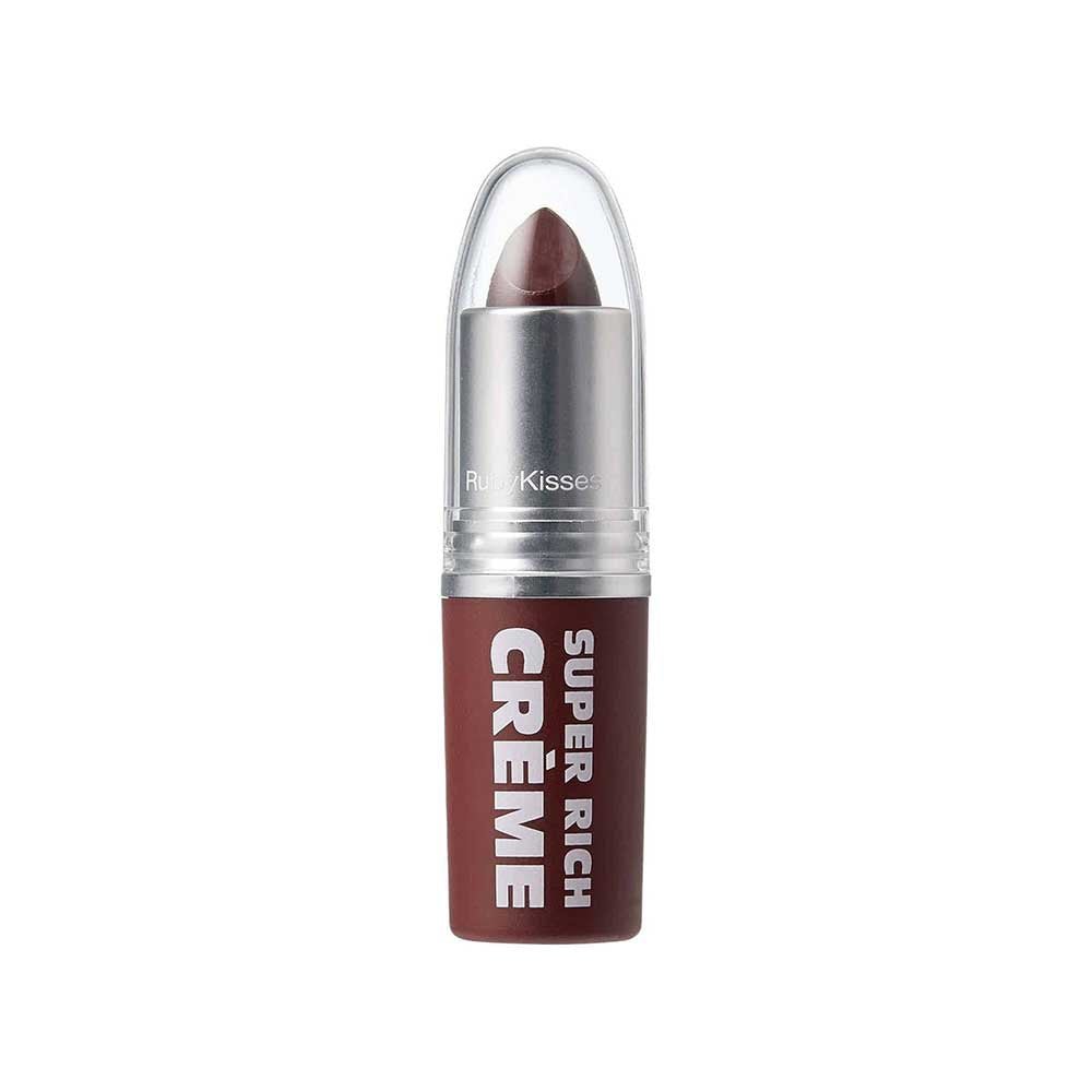 Ruby Kisses Super Rich Crème Lipstick – Creamy, Bold, and Rich Color | 12 Metallic & Statement Shades - Beauty Exchange Beauty Supply