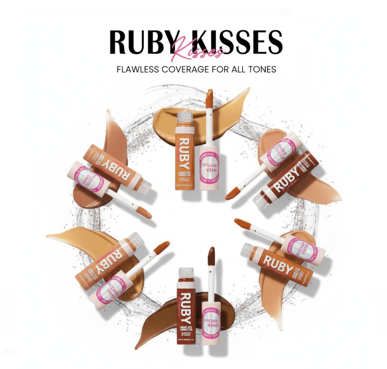 Ruby Kisses Under Eye Concealer – Full Coverage - Beauty Exchange Beauty Supply