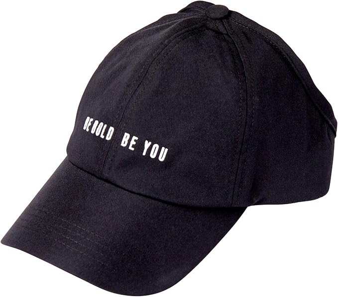 Satin Lined Backless Baseball Cap – One Size - Beauty Exchange Beauty Supply